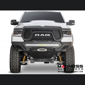 Dodge Ram Rebel Stealth Fighter Winch Front Bumper w/ Sensors